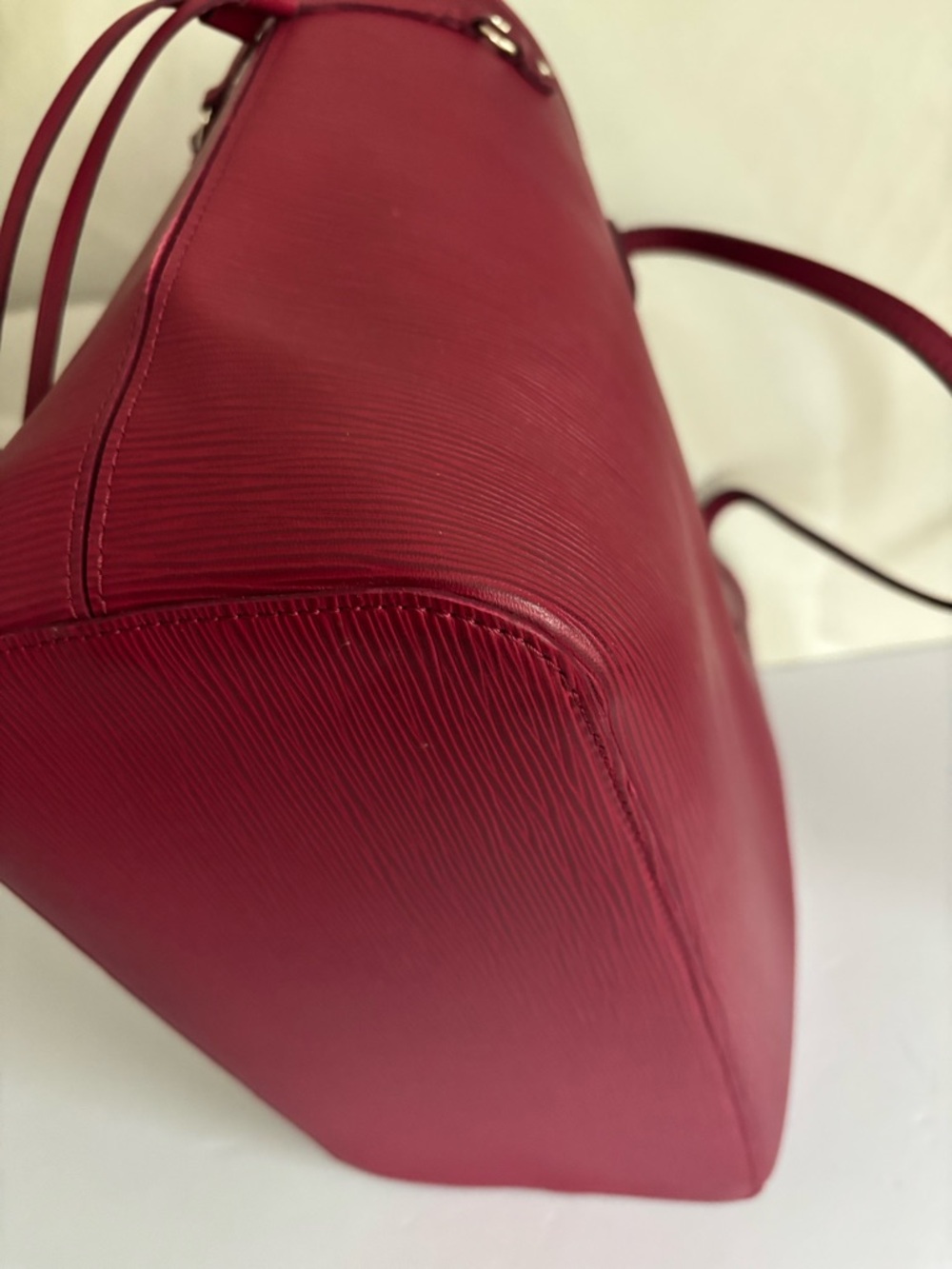 Authentic Louis Vuitton Neverfull MM  / pochette in Fuchsia - Picture 14 of 16